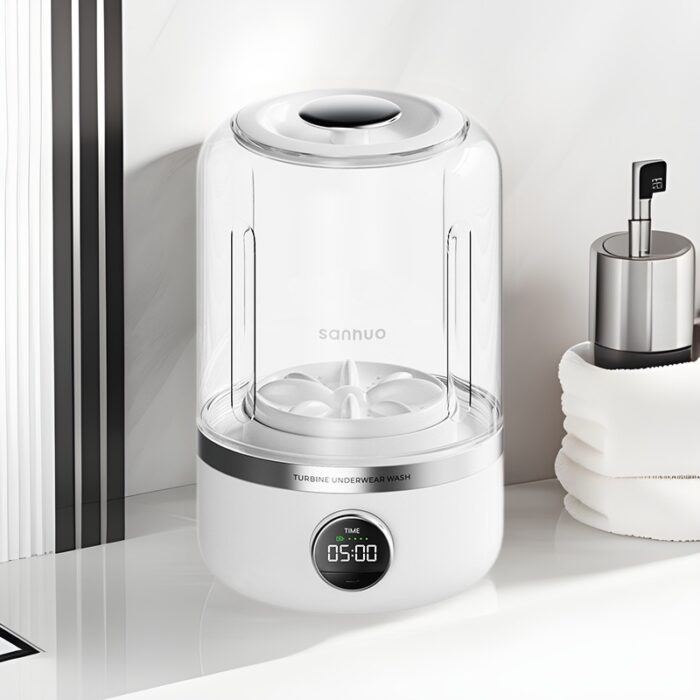 BelleWash™ Portable – Mini Rechargeable Washing Machine